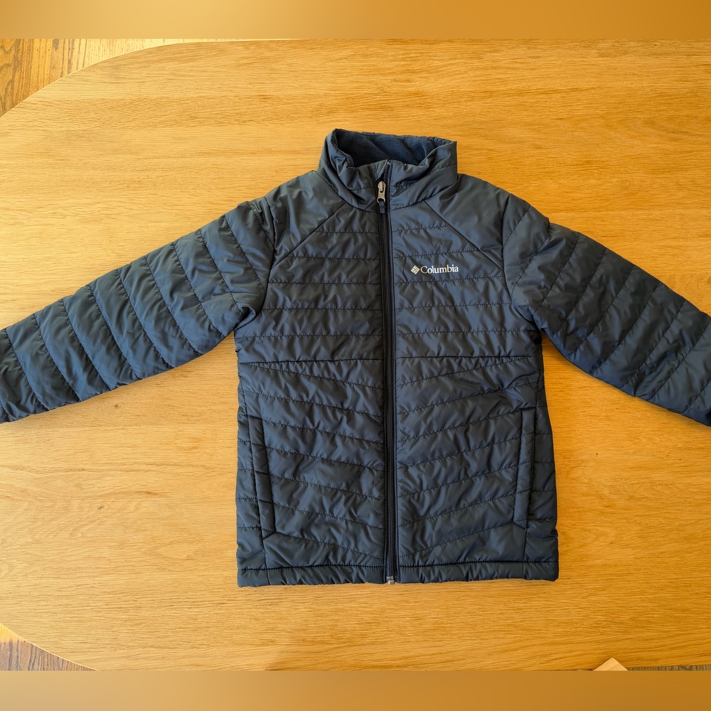 Columbia Navy Blue Quilted Jacket